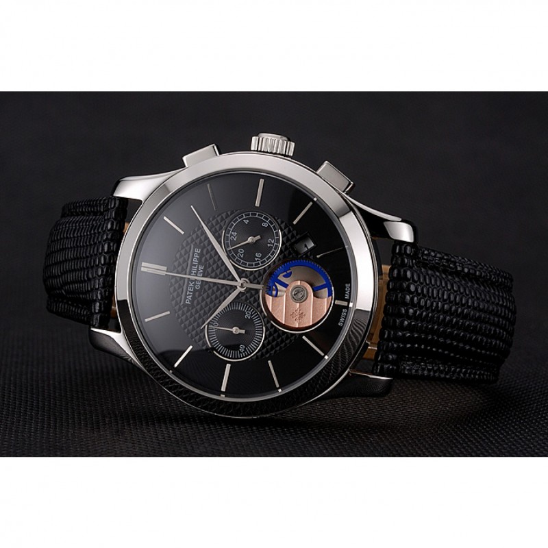 - PATEKPHILIPPE-CP-CHRONOGRAPH - Quartz - Black Dial - Men's Watch