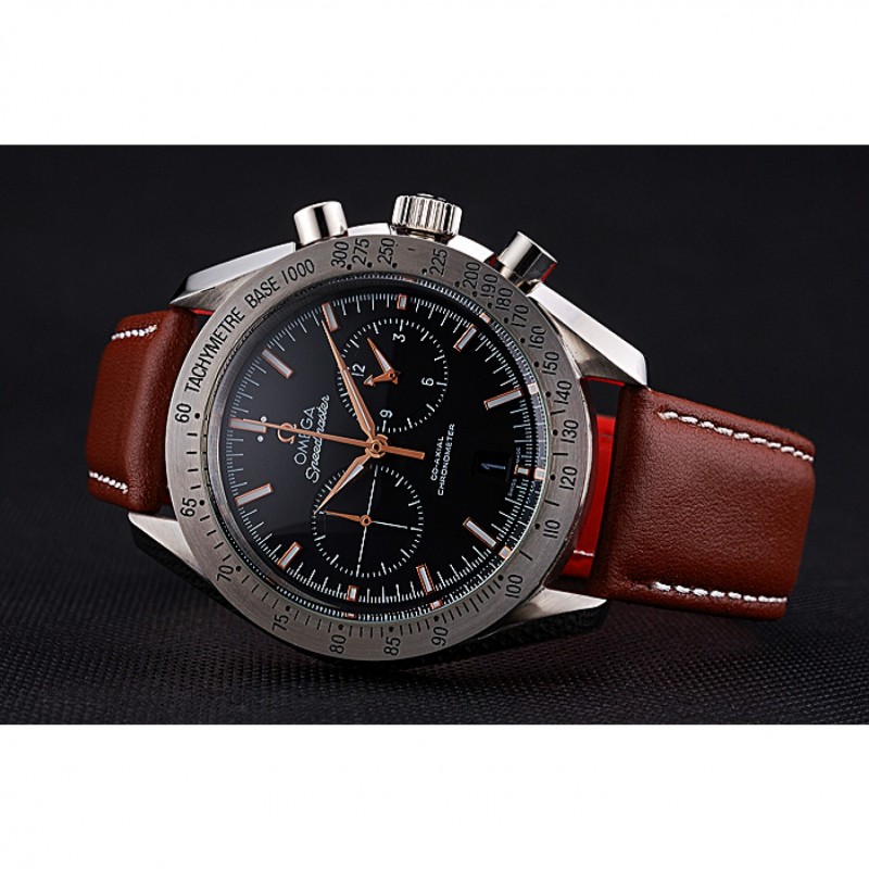 -OMEGA-622806ST.OO.1240ST.01 Replica Watch - Automatic - Black Dial - Men's Quartz Watch