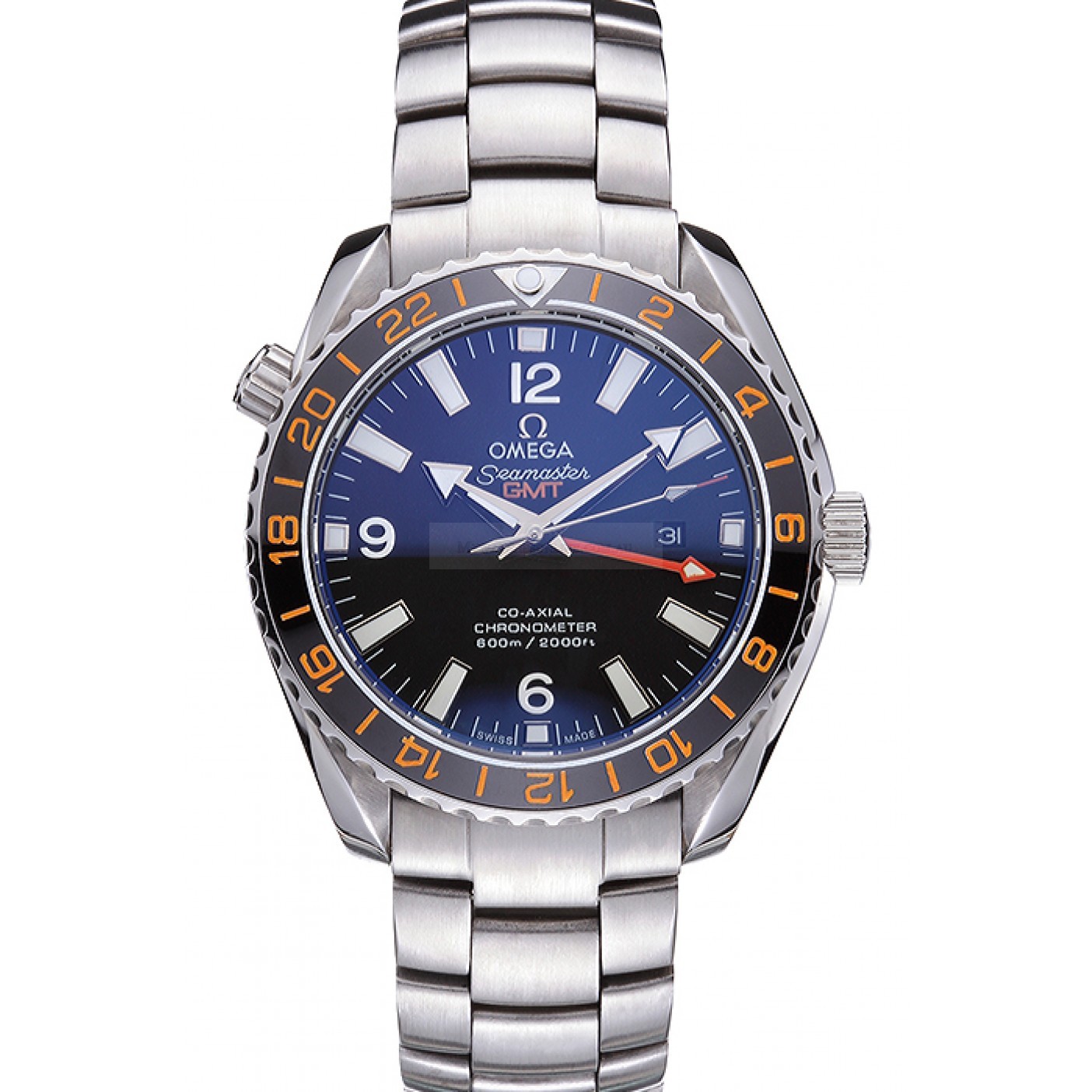 Omega Seamaster 622037 - Automatic - Black Dial - Stainless Steel - Replica Watch