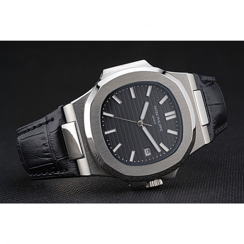 Bvlgari Nautilus Replica Watch, Kinetic Automatic, Black Dial, SS Case, Model No