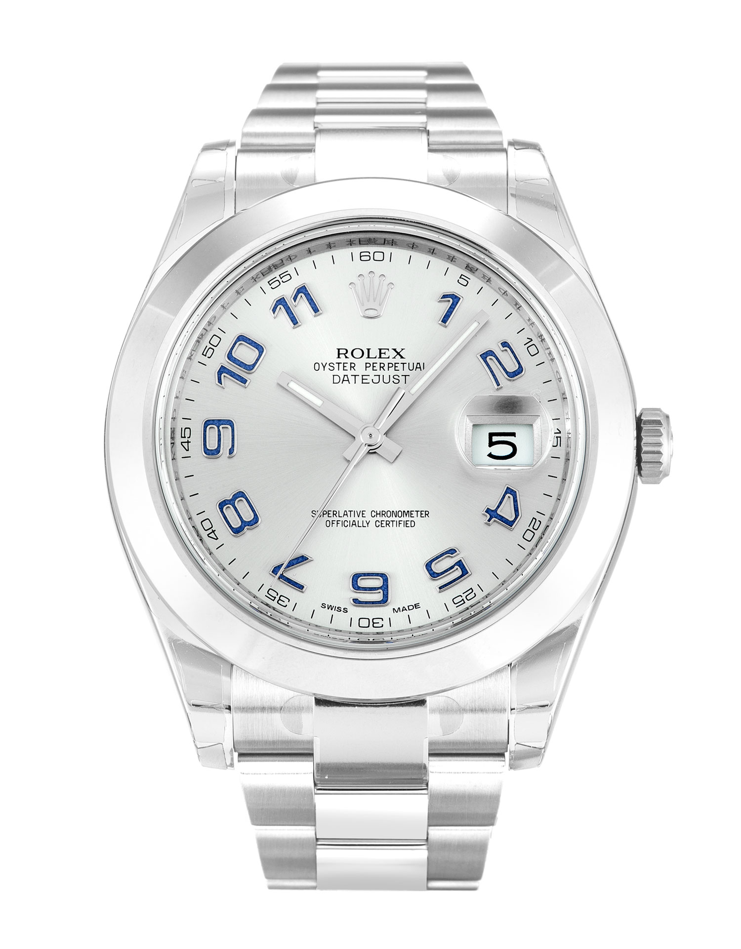 Rolex Datejust II 116300 Replica Watch, Silver Dial, 41mm Steel Case, Automatic Movement