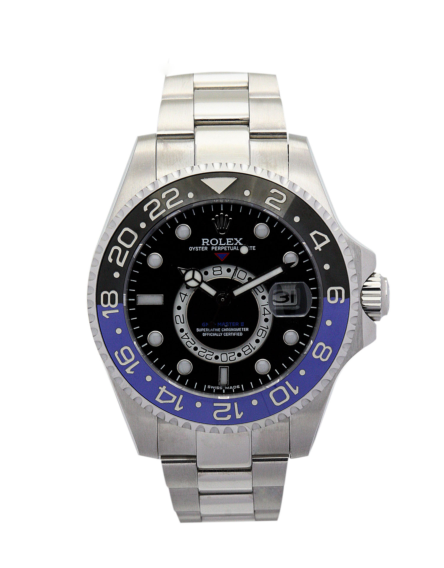 Rolex GMT Master 16720 | Automatic | Steel Case | Black Dial Replica Watch