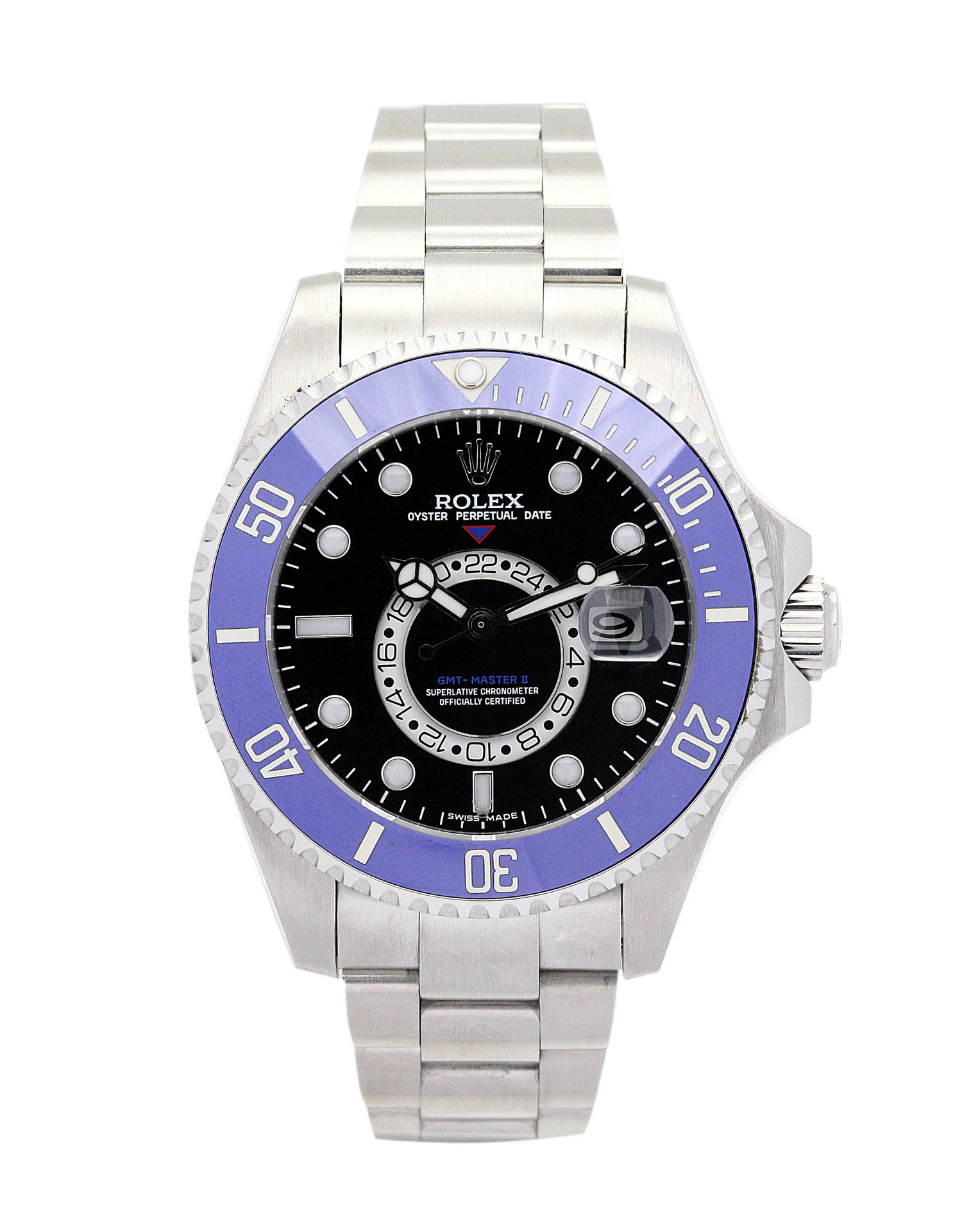 - Rolex GMT Master 16720 Replica Watch - Automatic - Silver Dial