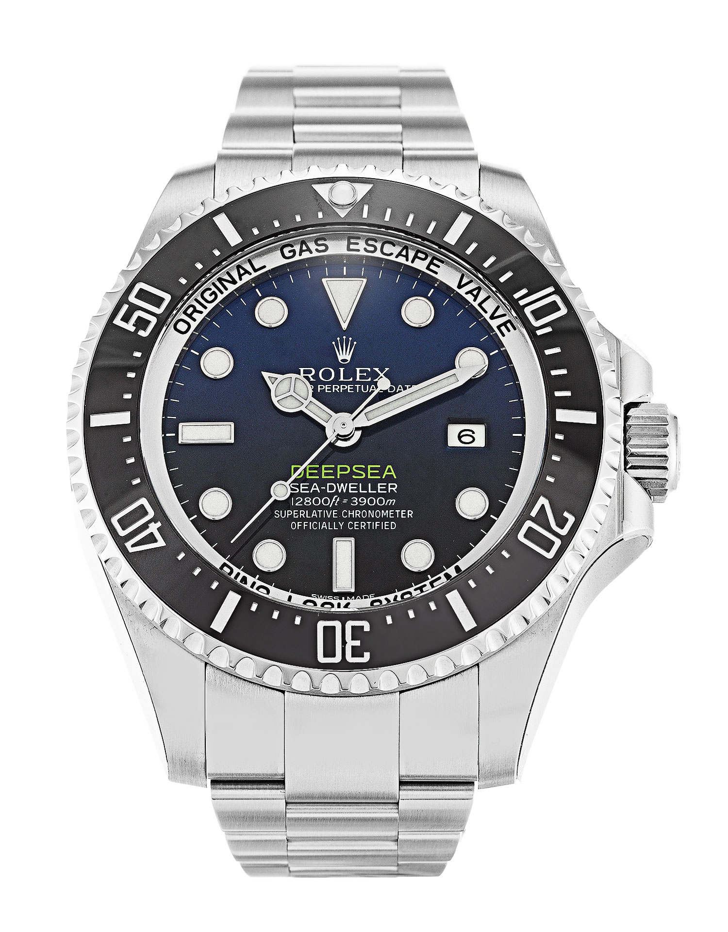 Rolex Deepsea 116660C-Blue Automatic Mens Watch - 44MM Steel - Black Dial Replica Watch