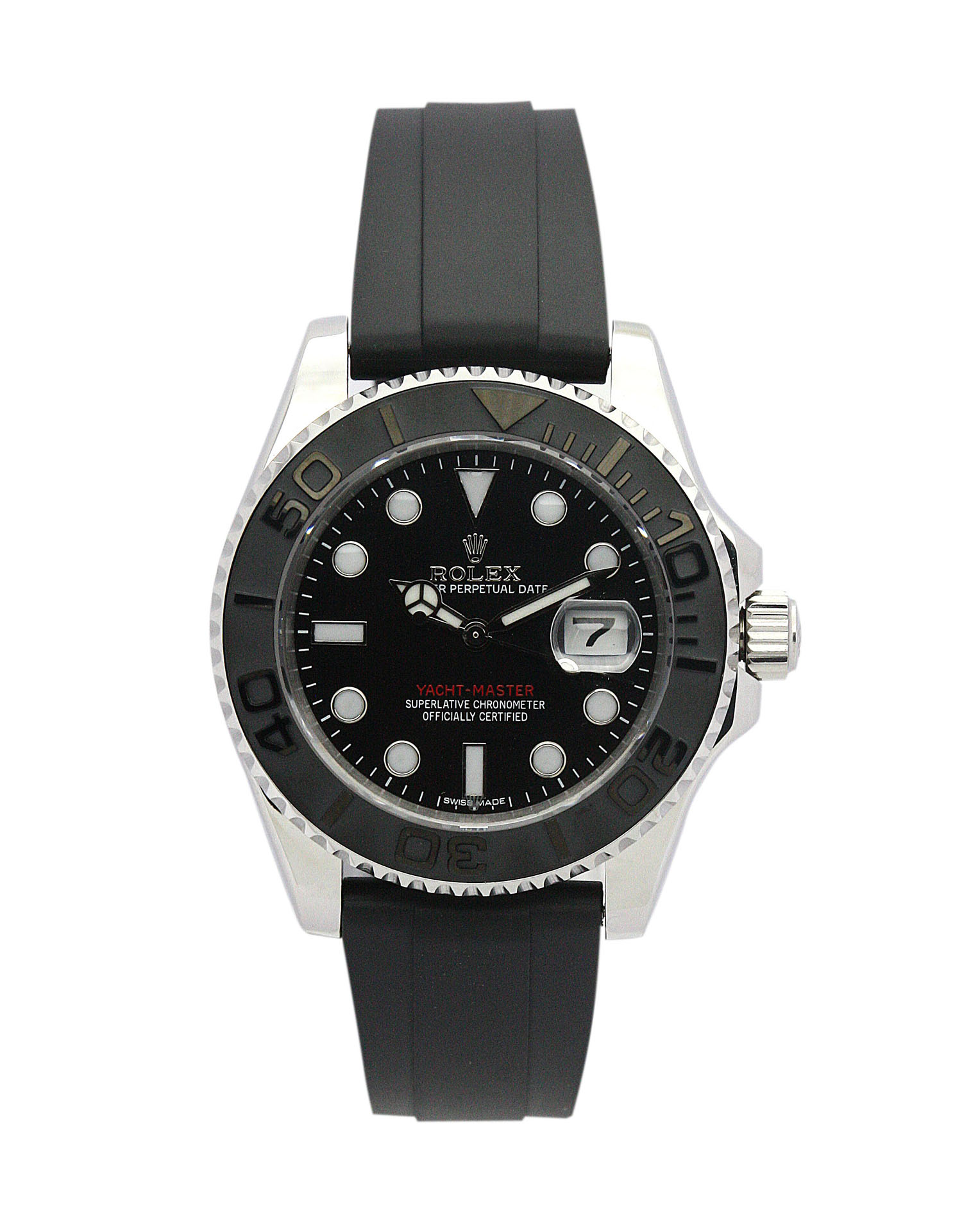 Rolex Yacht-Master 169622 - Automatic - Black Dial Watch - Replica Watch