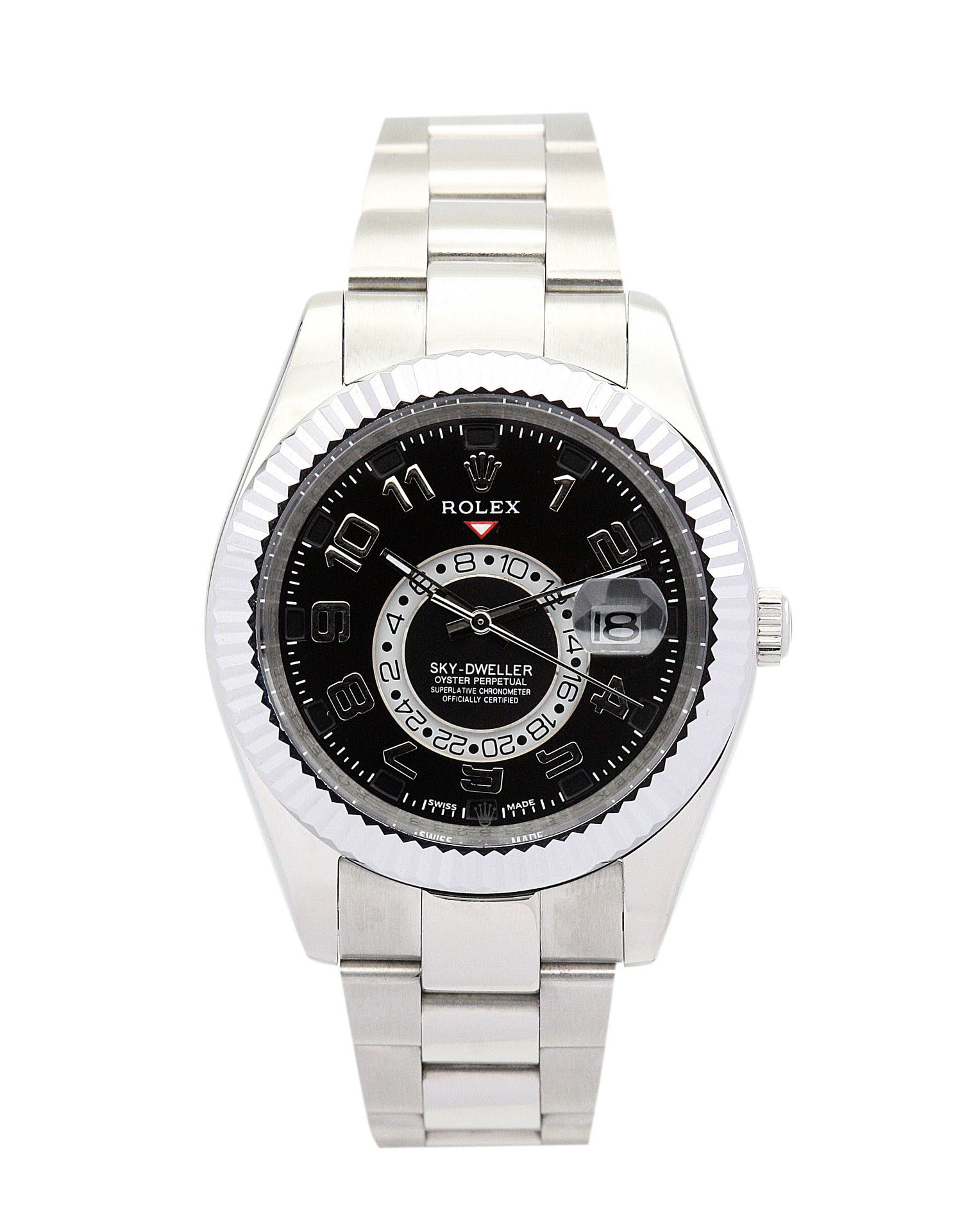 Rolex Sky-Dweller 326938 | Automatic | White Gold | 42 MM | Black Dial | Mens Watch