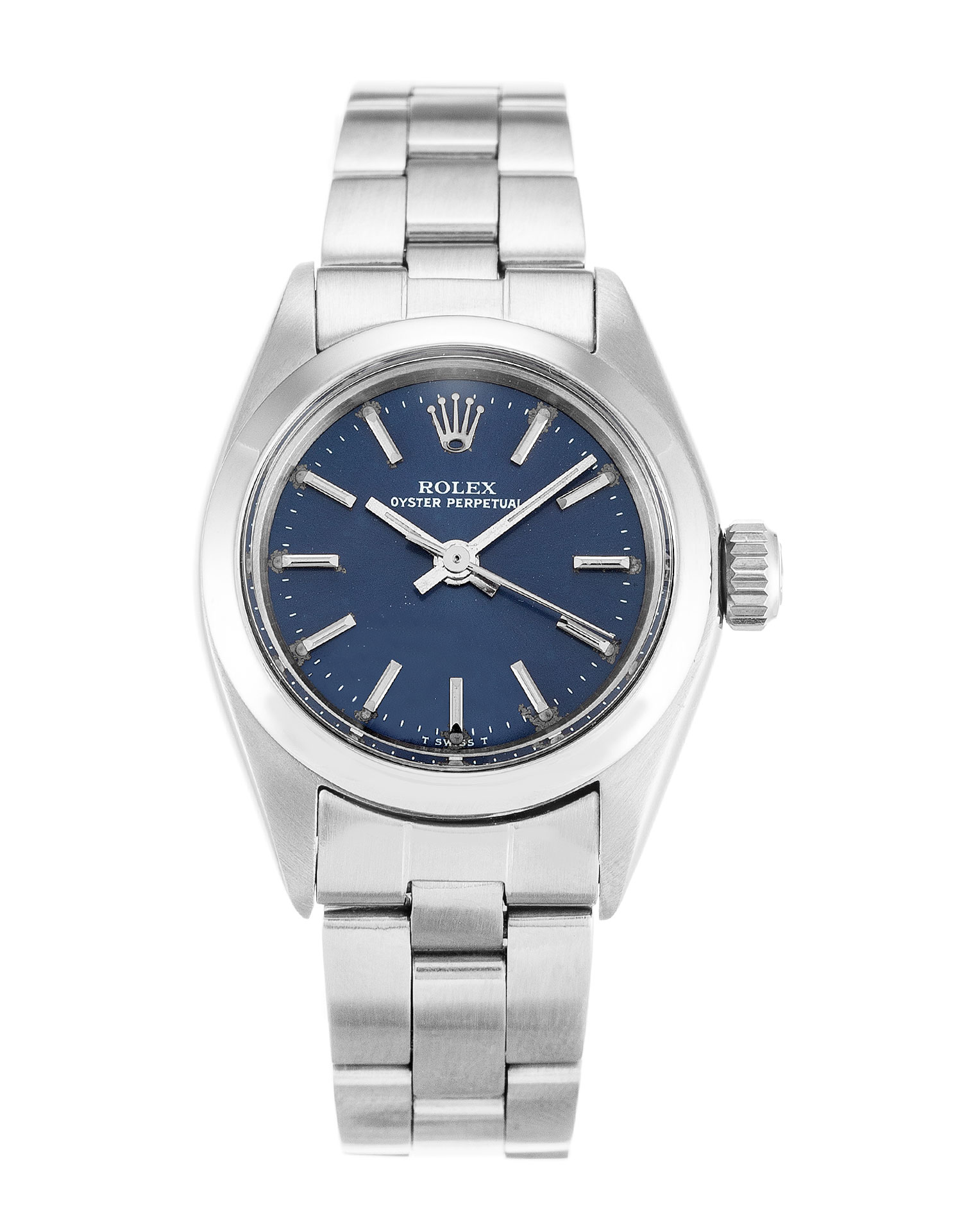 Rolex Lady Oyster Perpetual 6718 | Automatic | Steel | 26mm Baton Dial | Replica Watch