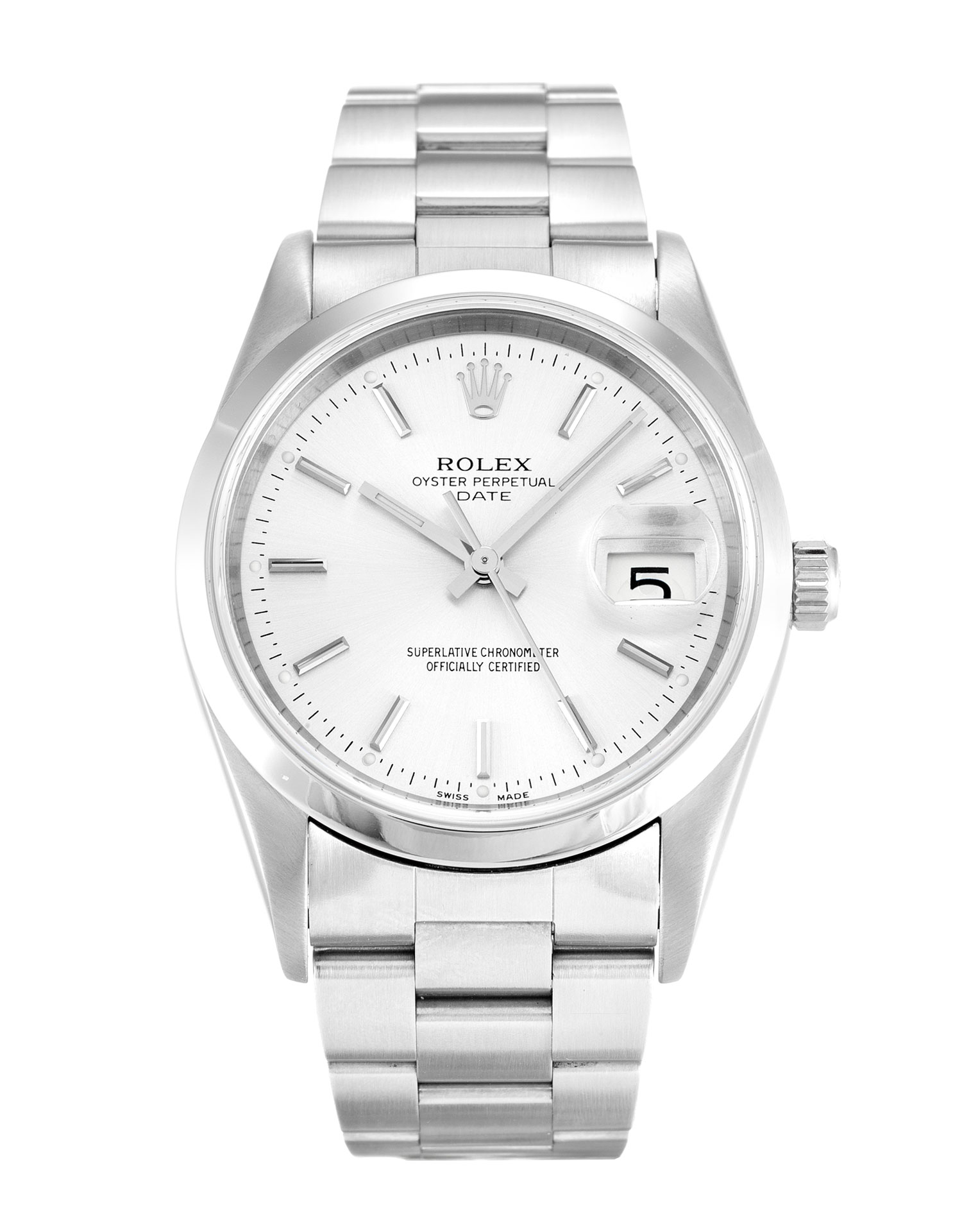 -ROLEX-15200-REP watch - Automatic - Silver Baton - 34MM Steel - Unisex