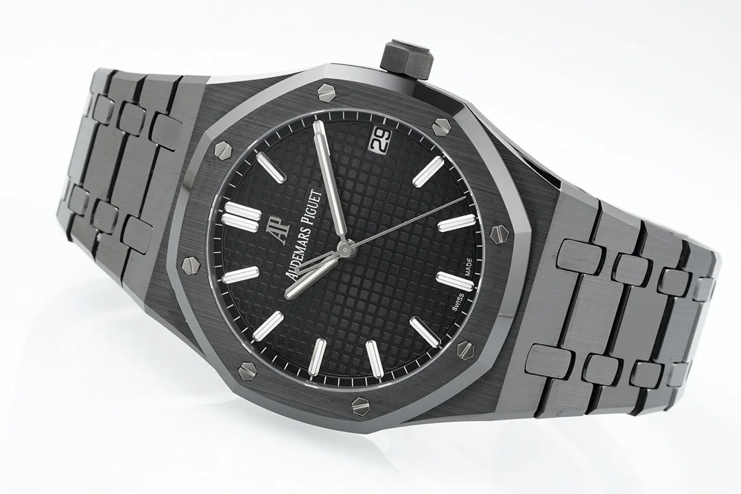 Royal Oak 41mm 15500 Black Ceramic/Cer Black Dial?