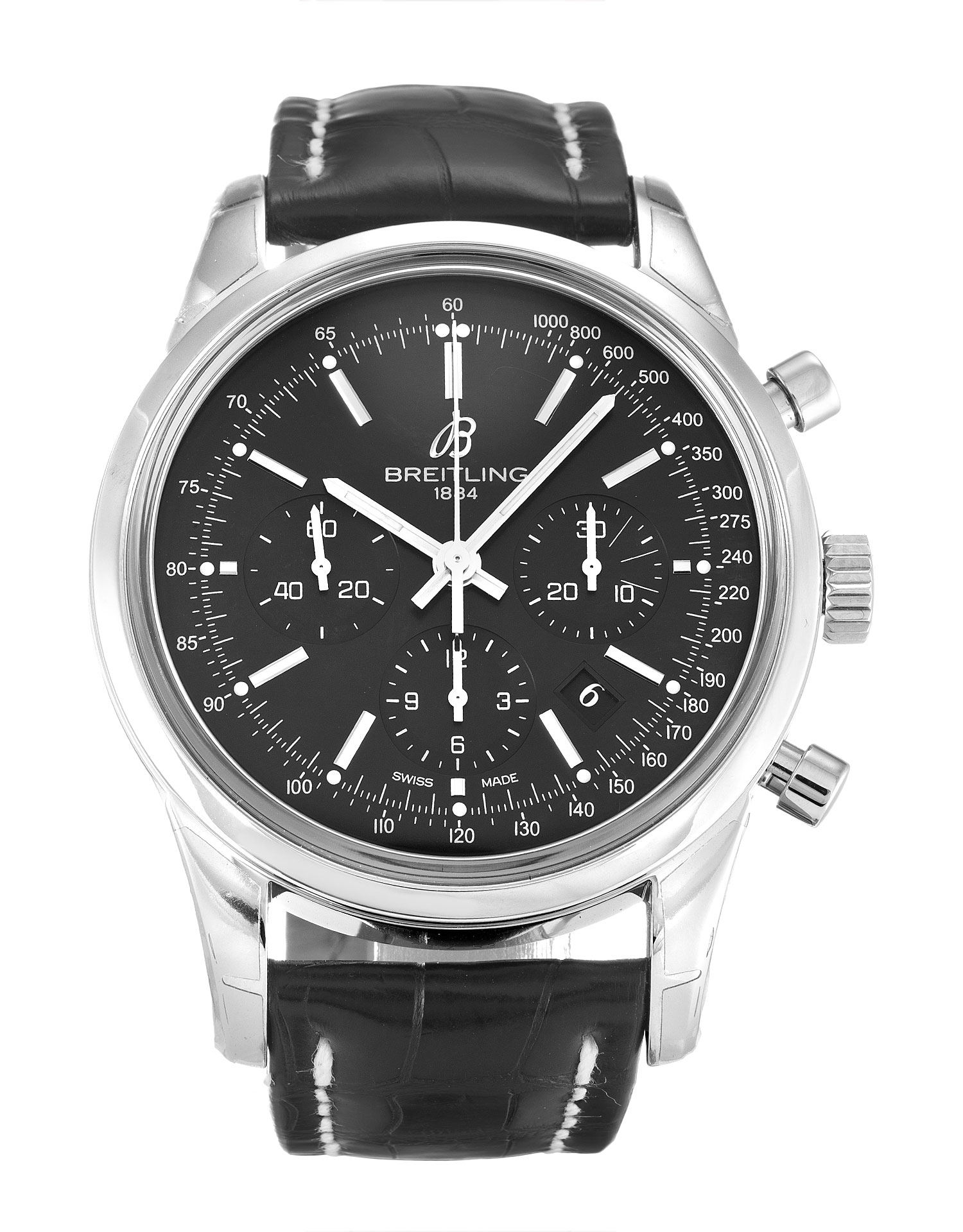 Breitling Transocean Chronograph AB0152ST.OO.1240ST.01 - Automatic - Steel Case Watch