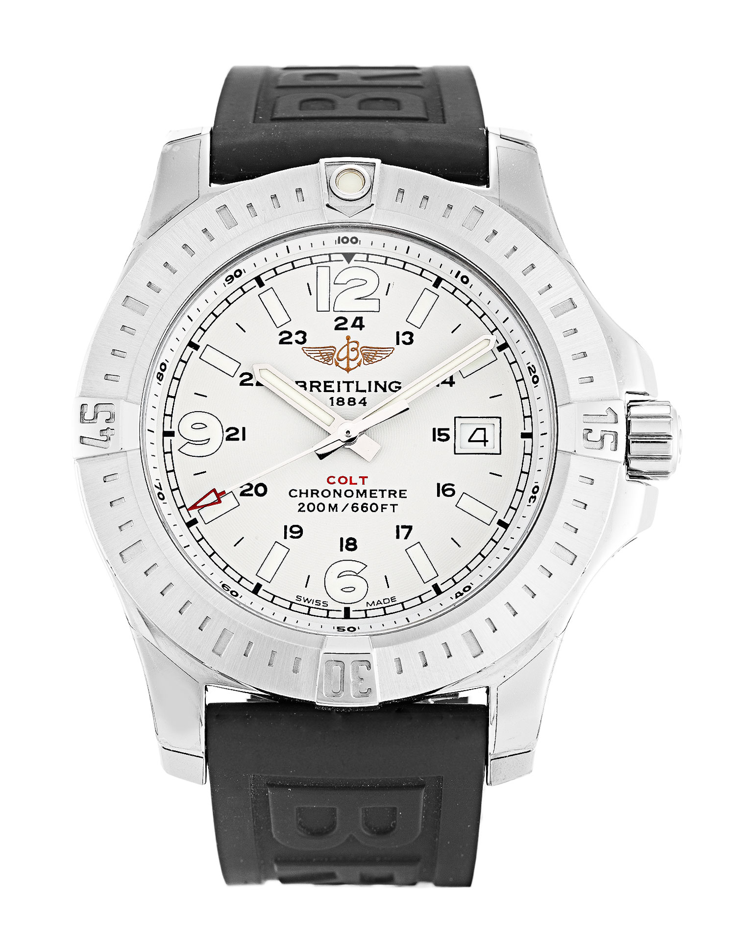 Breitling Colt Quartz A74380 - Automatic - Black Arabic Dial - Mens Watch - Replica Watch