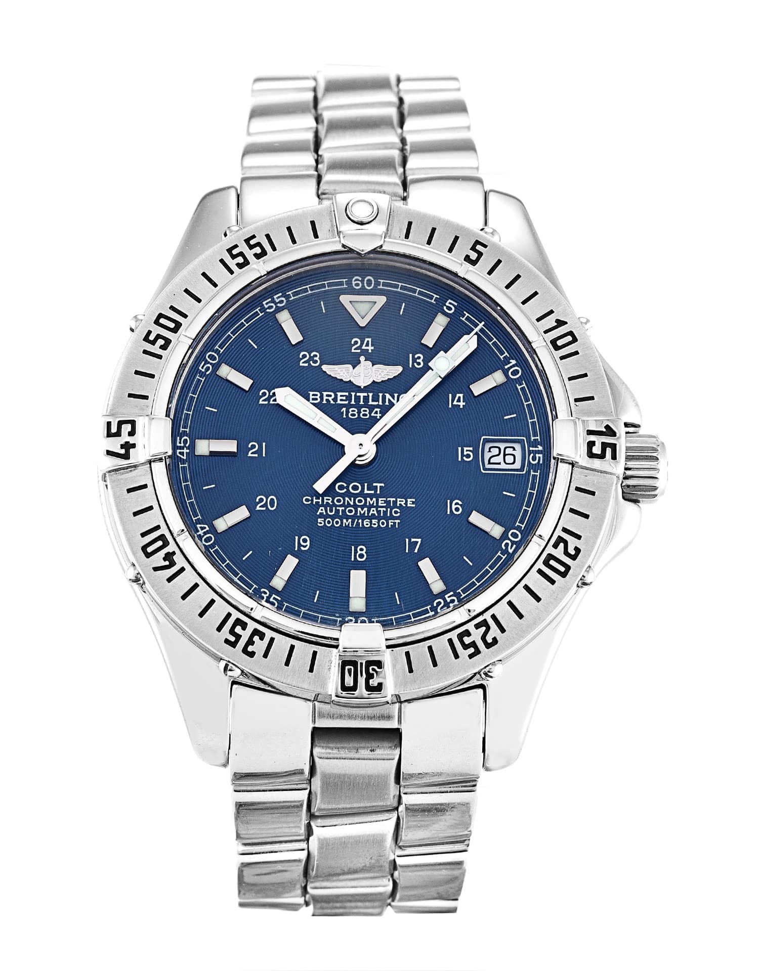 Breitling Colt Auto A17350 Automatic Silver Dial Mens Watch Replica