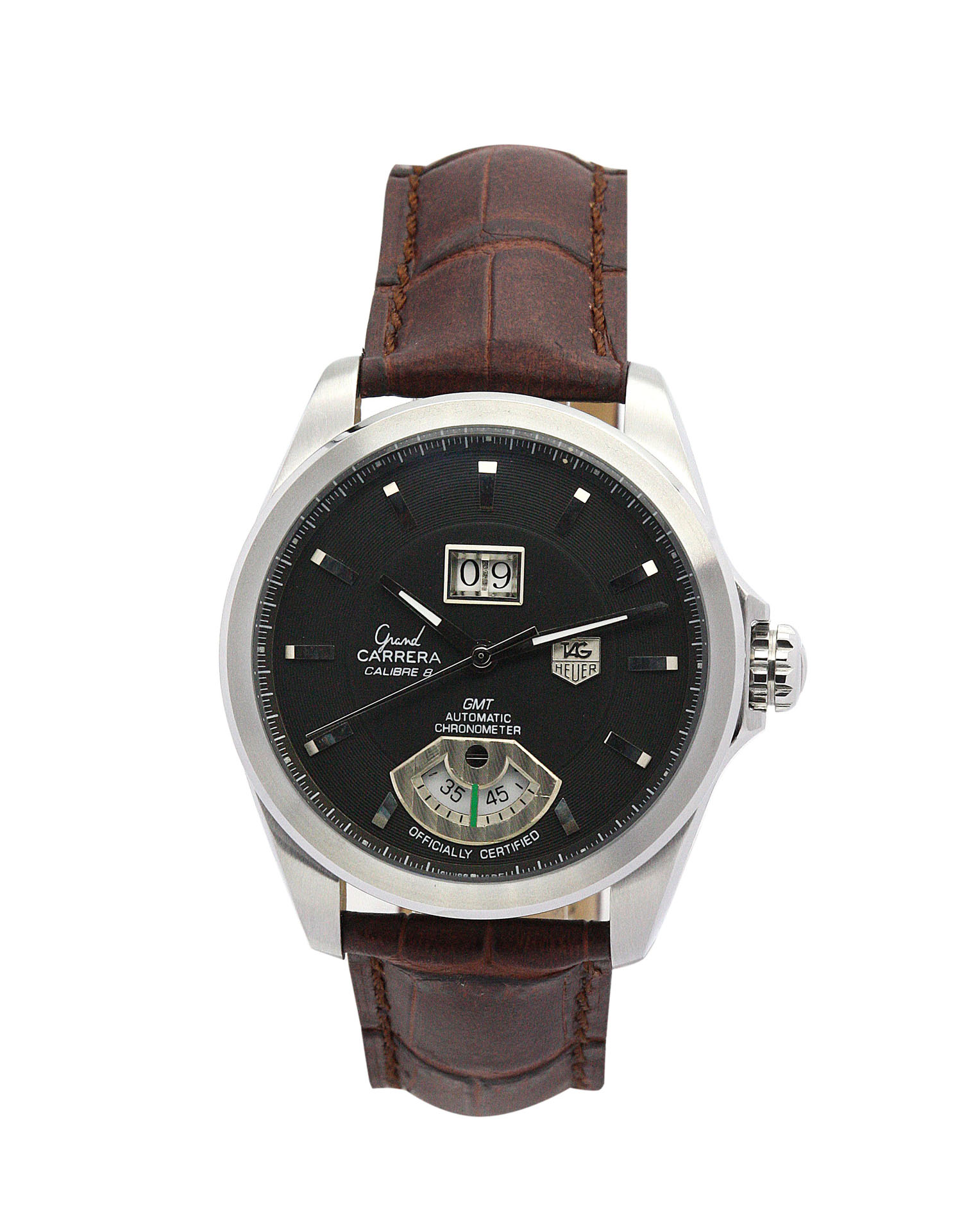 -TH WAV5113.FC6231 Automatic Steel Case - Brown Baton Dial Replica Watch