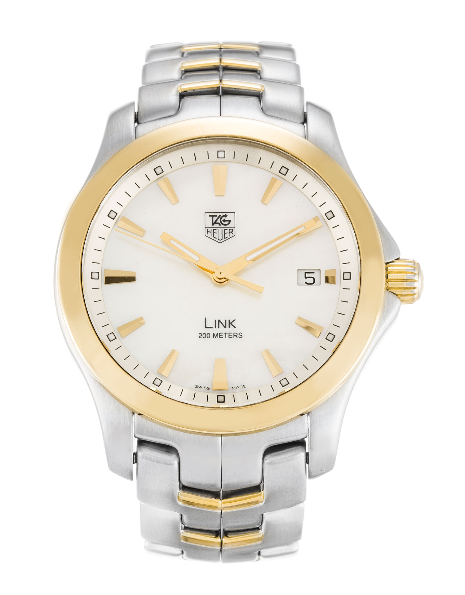 Tag Heuer Link WJF1152.BB0579 - Automatic - 40 MM - Mother of Pearl Baton Dial - Mens Watch