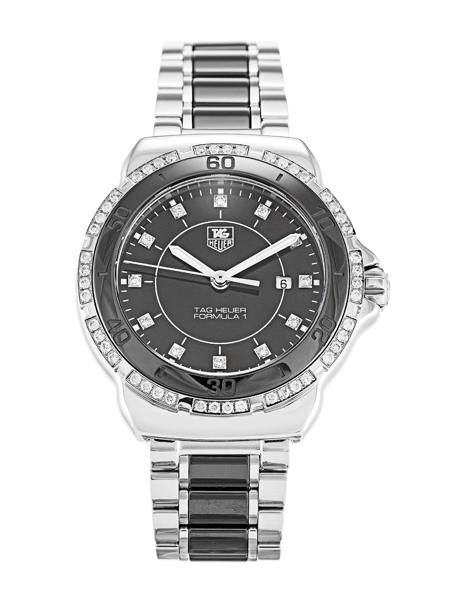 Tag Heuer Formula 1 Sparkling WAH1312.BA0867 Ladies Replica Watch, Quartz Movement, Ceramic Case &