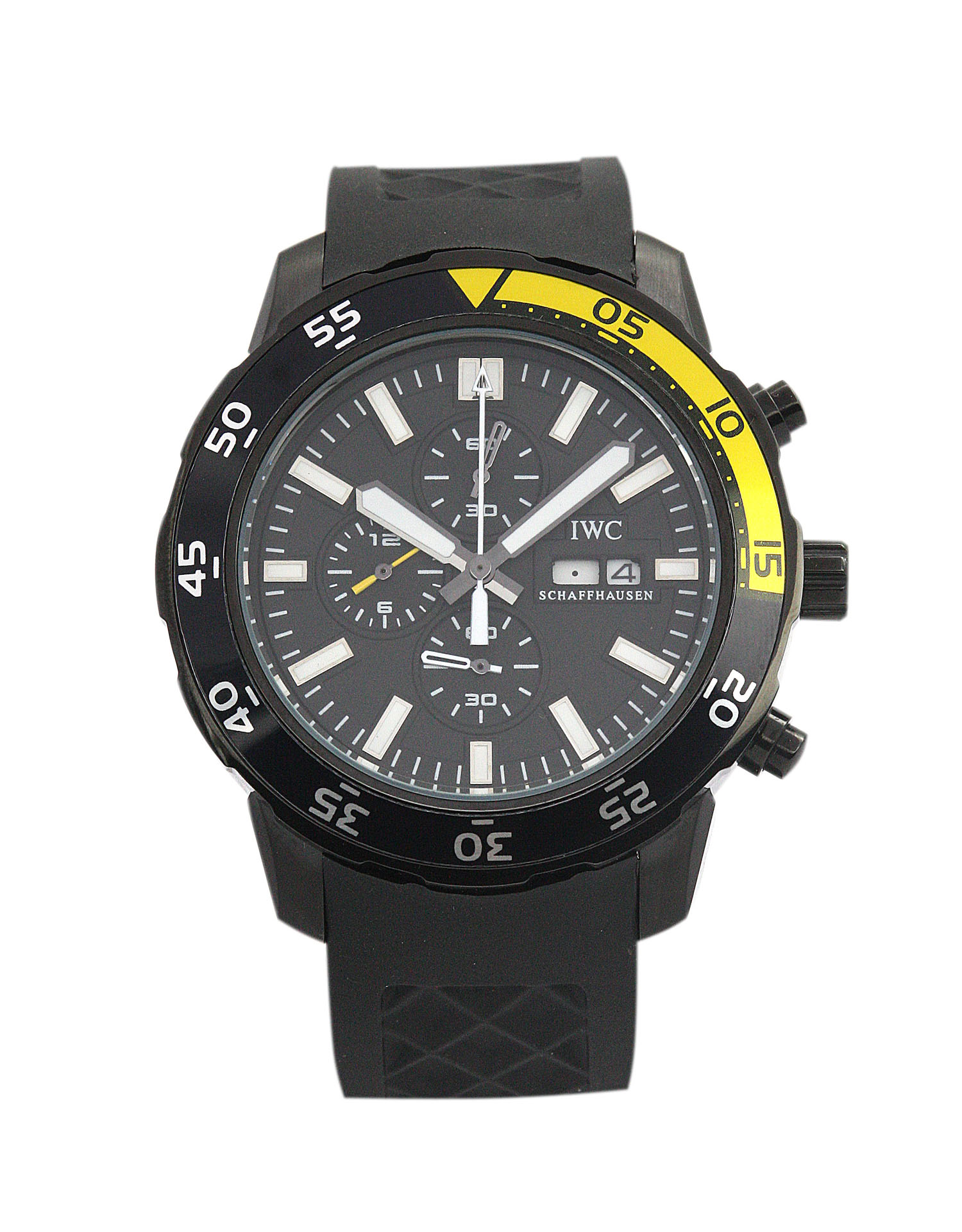 IWC AQUATIMER IW376705 - Replica Watch - Automatic - Steel Case - Quartz - 44MM - Rubber Black