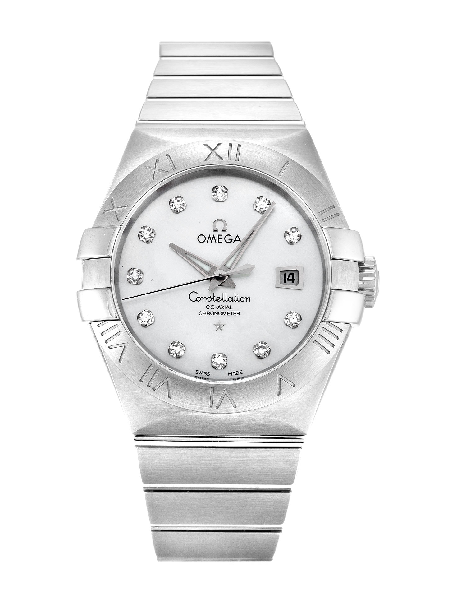Omega Constellation Chronometer Ladies Watch 123.10.31.20.55.001, Automatic Co-Axial, 31 MM Steel