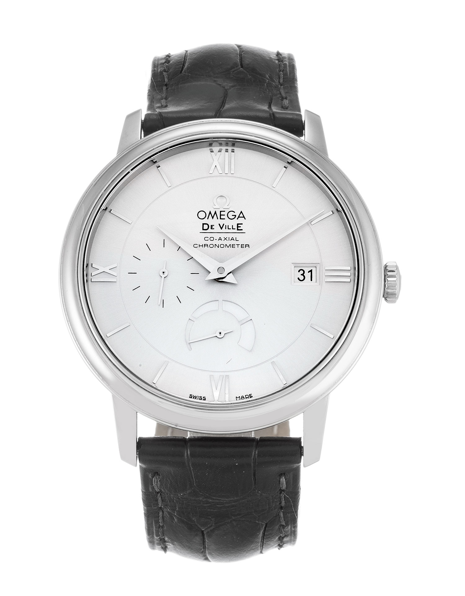Omega De Ville Prestige 424.13.40.21.02.001 | Automatic | Steel Case | Unisex | Silver Numeral Dial