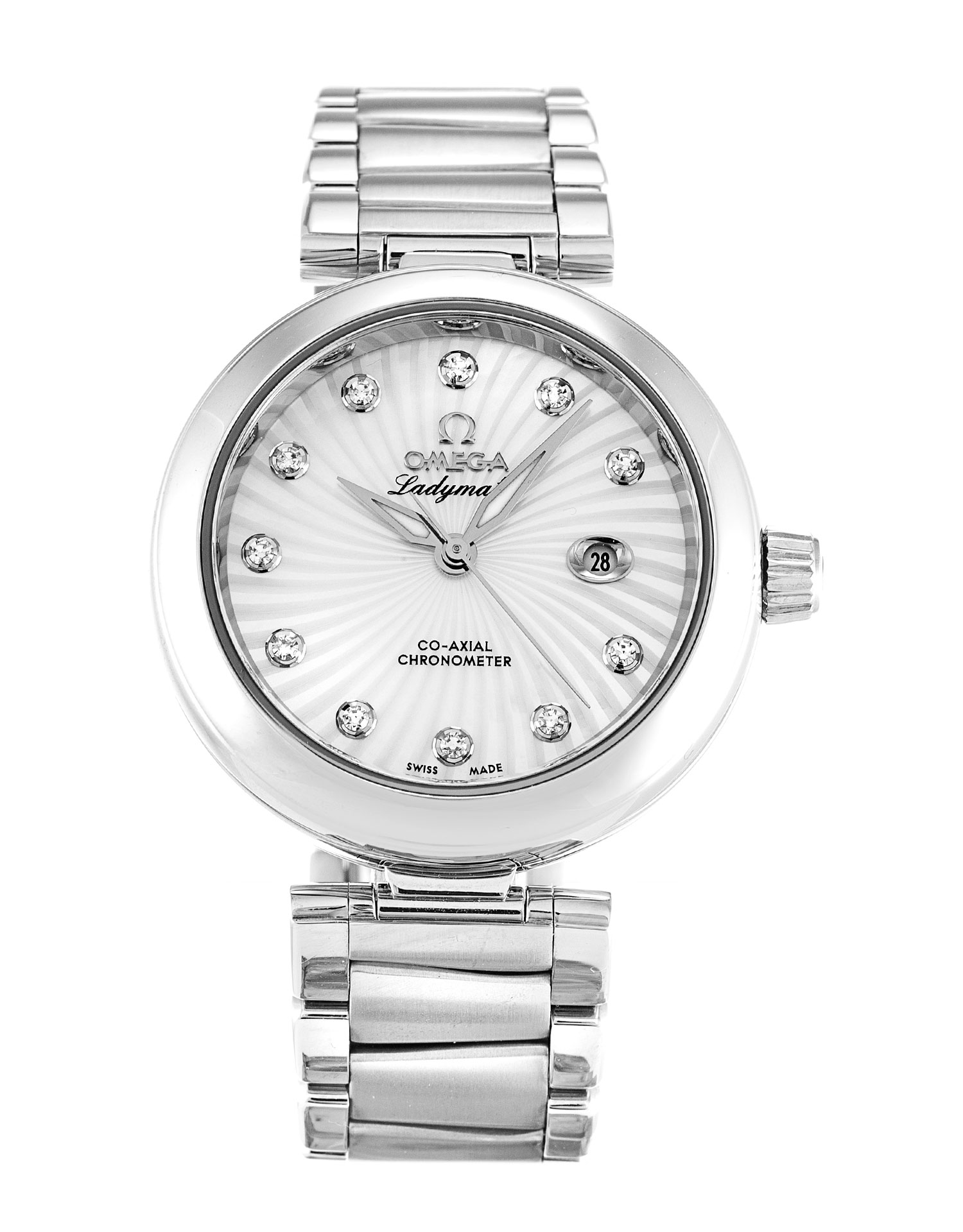Omega De Ville Ladymatic 425.30.34.20.55.001 Replica Watch, Automatic Co-Axial, 34MM Steel Case