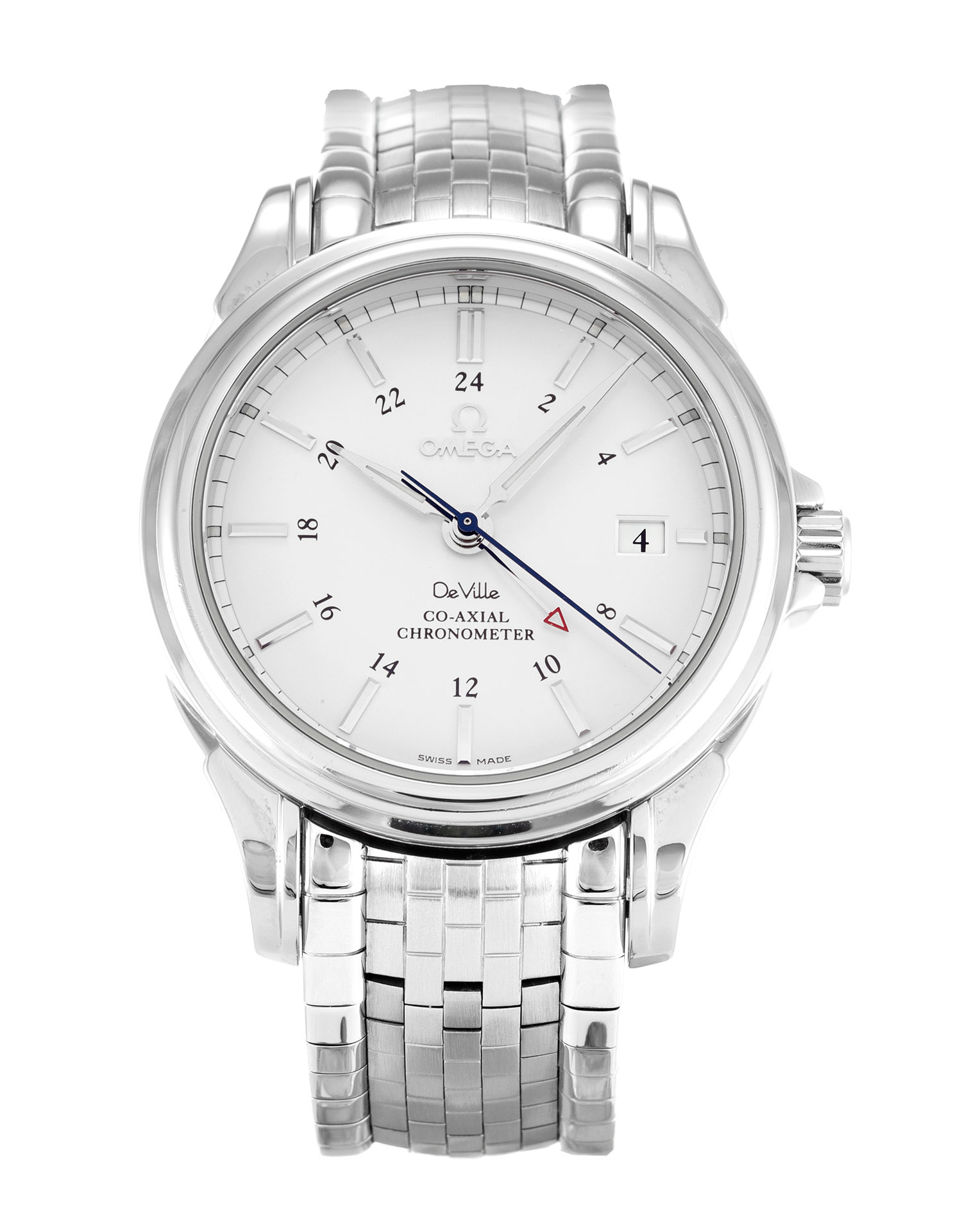 Omega De Ville Co-Axial 4533.31.00 Replica Watch Mens Automatic Co-Axial Steel Case Baton Dial