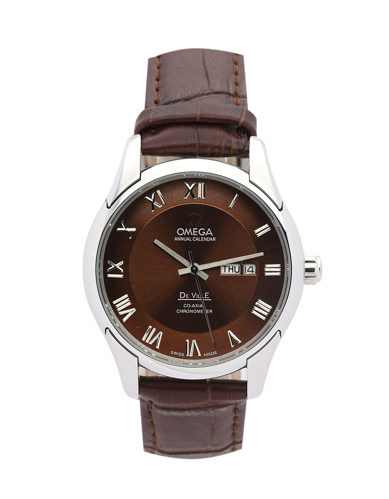 Omega De Ville Hour Vision | 15202ST.OO.1240ST.01 | Automatic | Steel | Baton Dial Mens Watch