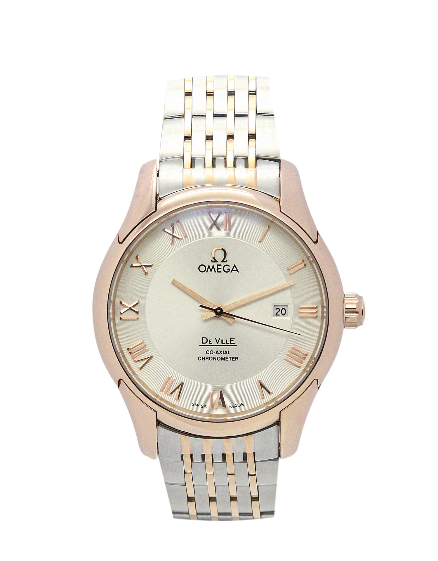 Omega De Ville Hour Vision 431.33.41.21.01.001 Automatic Silver Dial Mens Watch Replica Watch