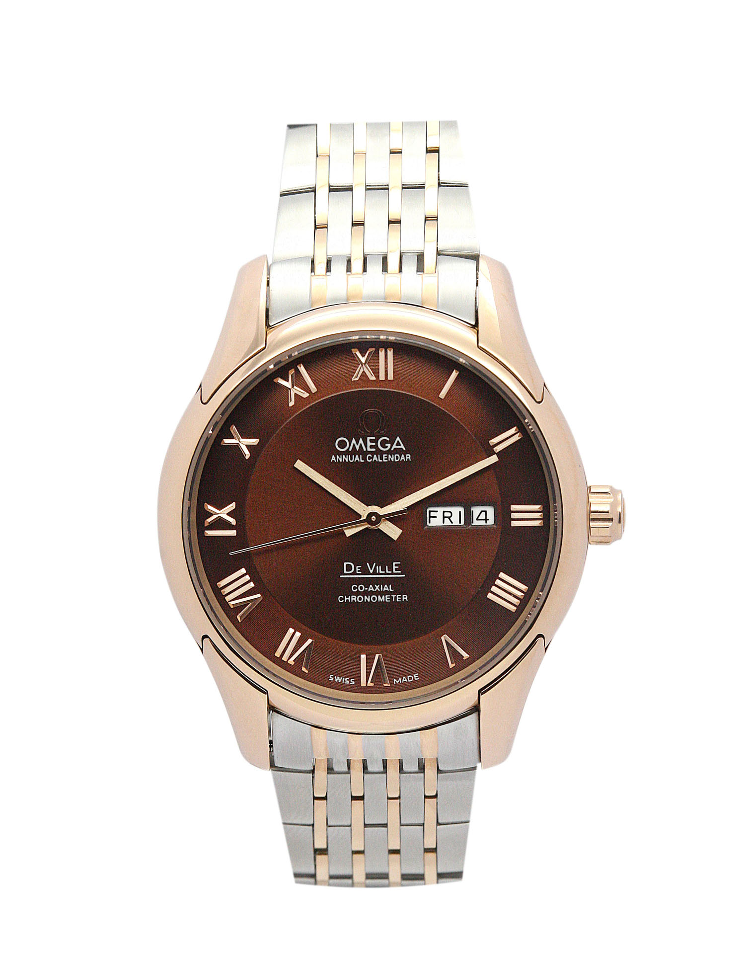 Omega De Ville Hour Vision 431.33.41.21.01.001 Mens Automatic Co-Axial 41MM Rose Gold Steel