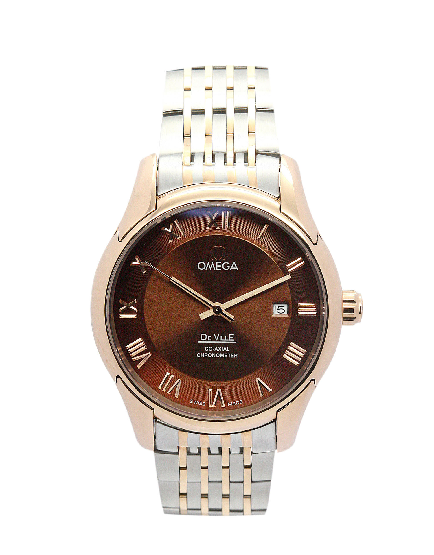 Omega De Ville Hour Vision 431.33.41.21.01.001 Mens Automatic Co-Axial 41MM Rose Gold Steel