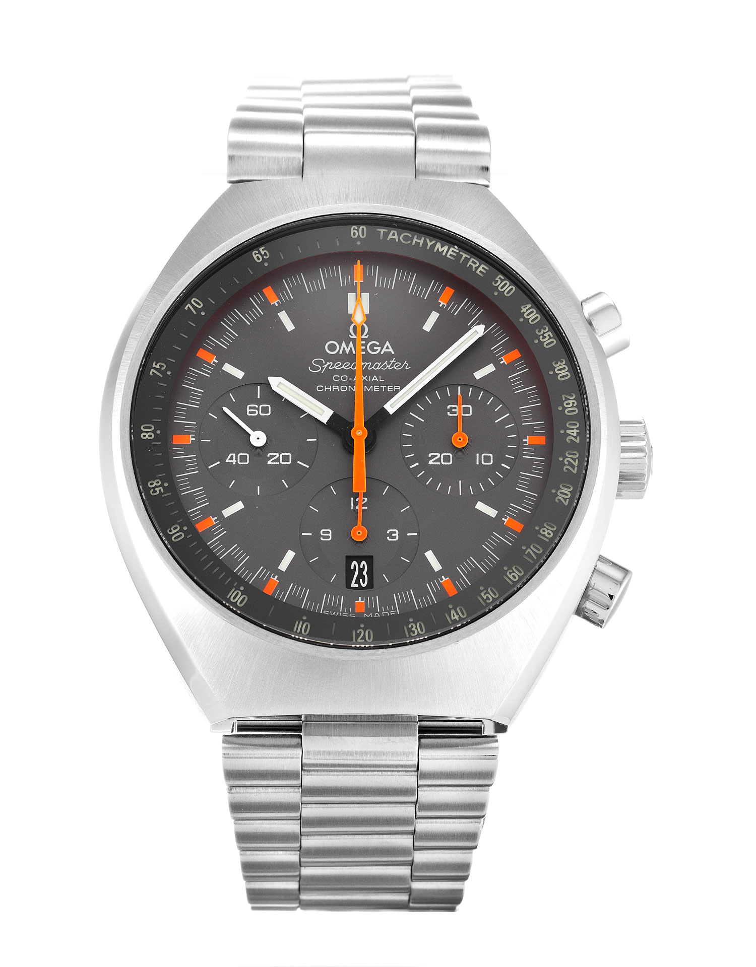 Omega Speedmaster MKII 327.10.43.50.06.001 - Automatic - Grey Baton Dial - Mens Replica Watch
