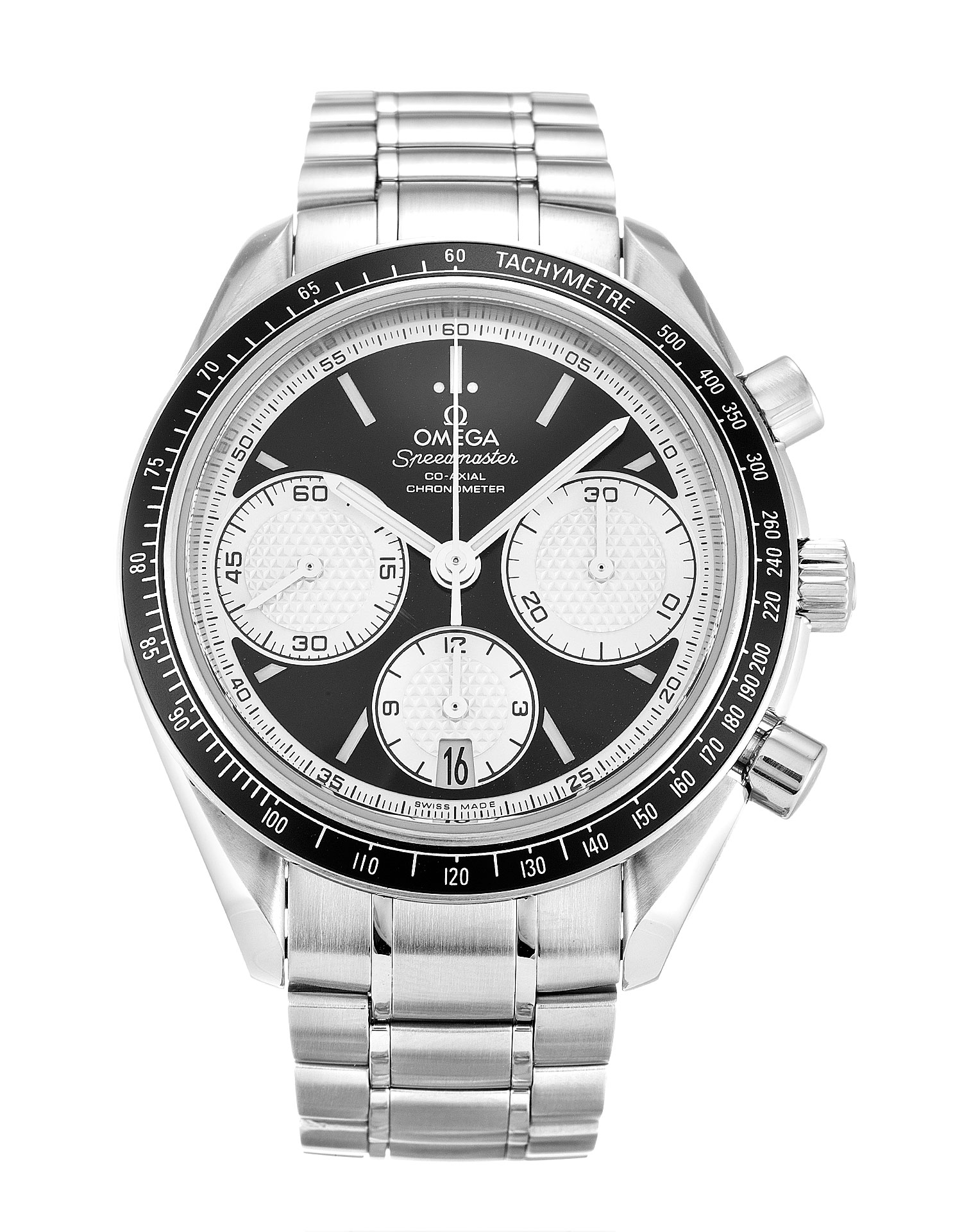 Omega Speedmaster Racing 326.30.40.50.01.002 Mens Quartz 40mm Steel Case Baton Dial Water Resistant