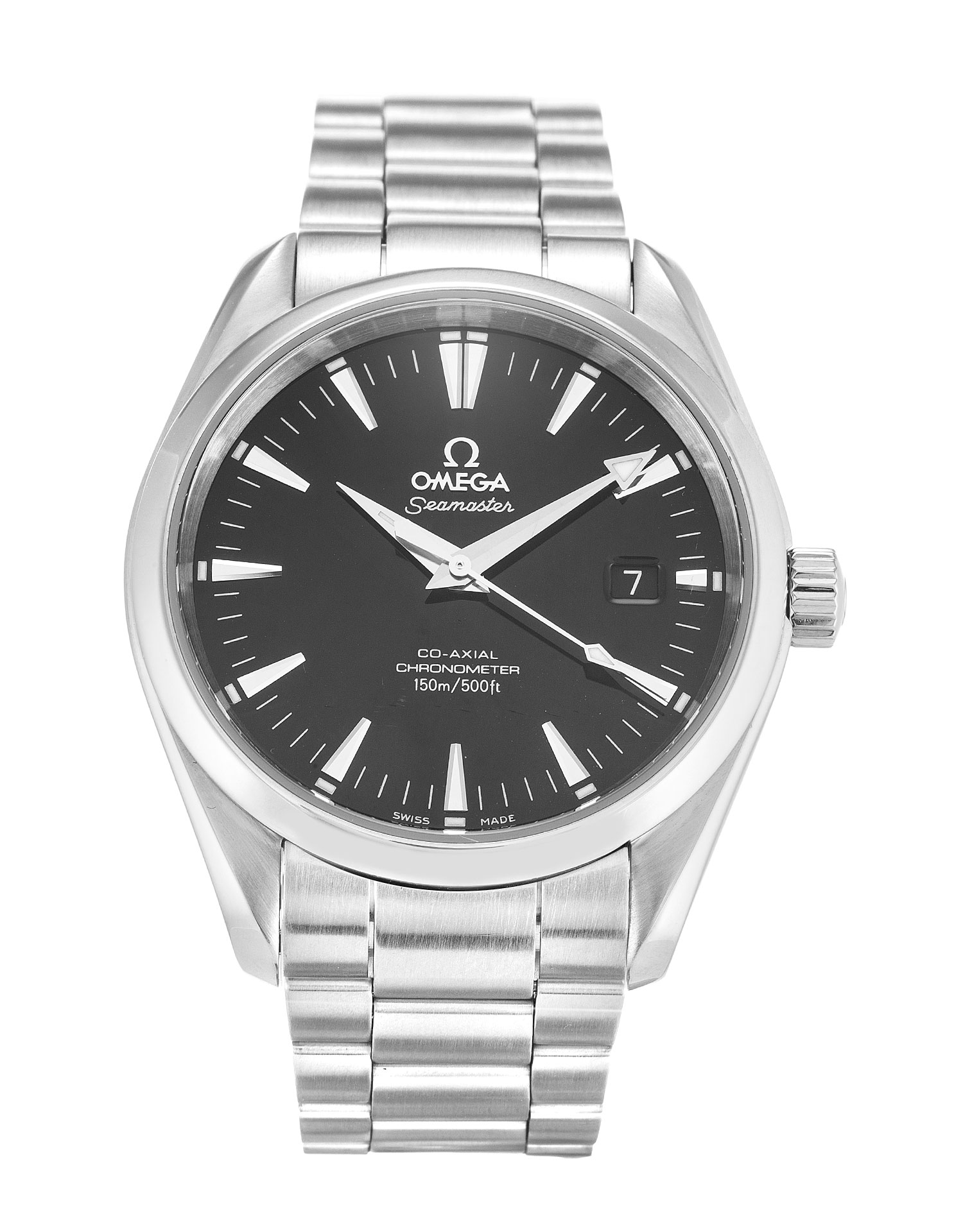 Omega Aqua Terra 2503.50.00 Automatic Silver Dial Steel Case Mens Watch | Axial | 39.2mm | Baton