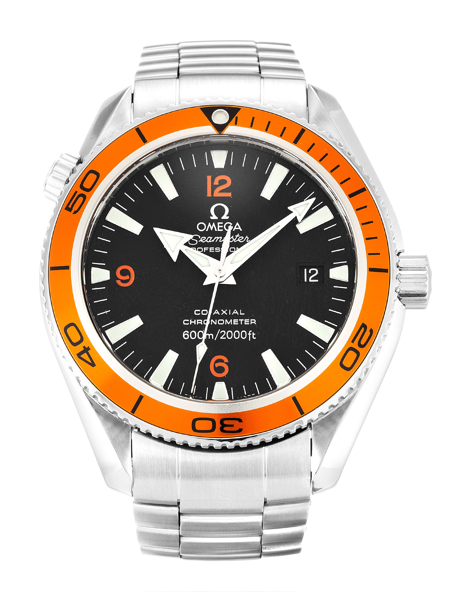 Omega Planet Ocean 2908.50.00 - Automatic - 45MM Steel Case - Black Dial - Mens Watch - Replica