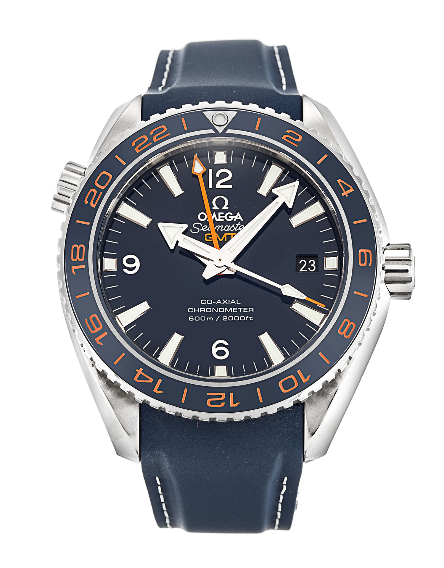 Omega Planet Ocean 232.32.44.22.03.001 Automatic Silver Dial Mens Watch Replica