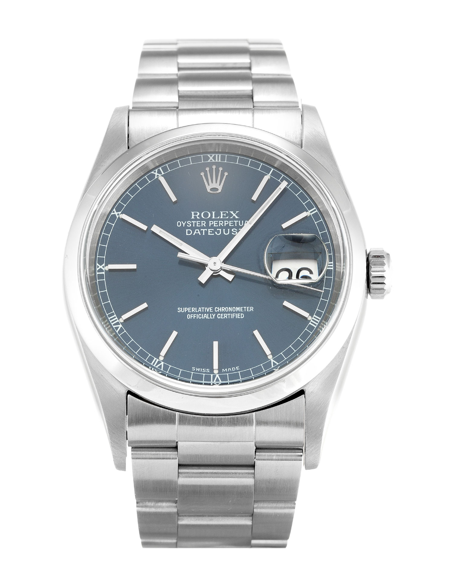 Rolex Datejust - 16200 Automatic - Steel Case - Mens Watch