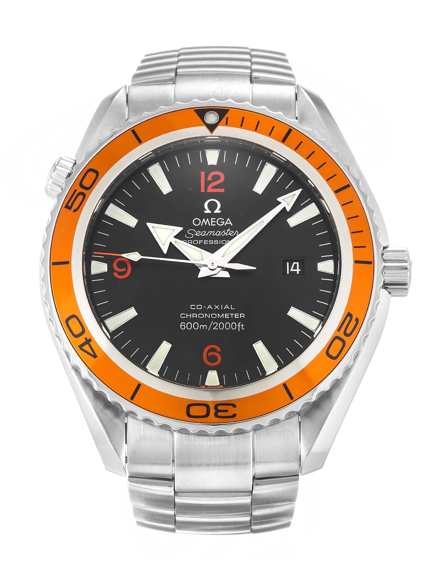 Omega Planet Ocean 2208.50.00 Replica Watch, Mens Automatic, 45.5mm Steel Case, Black Dial Arabic