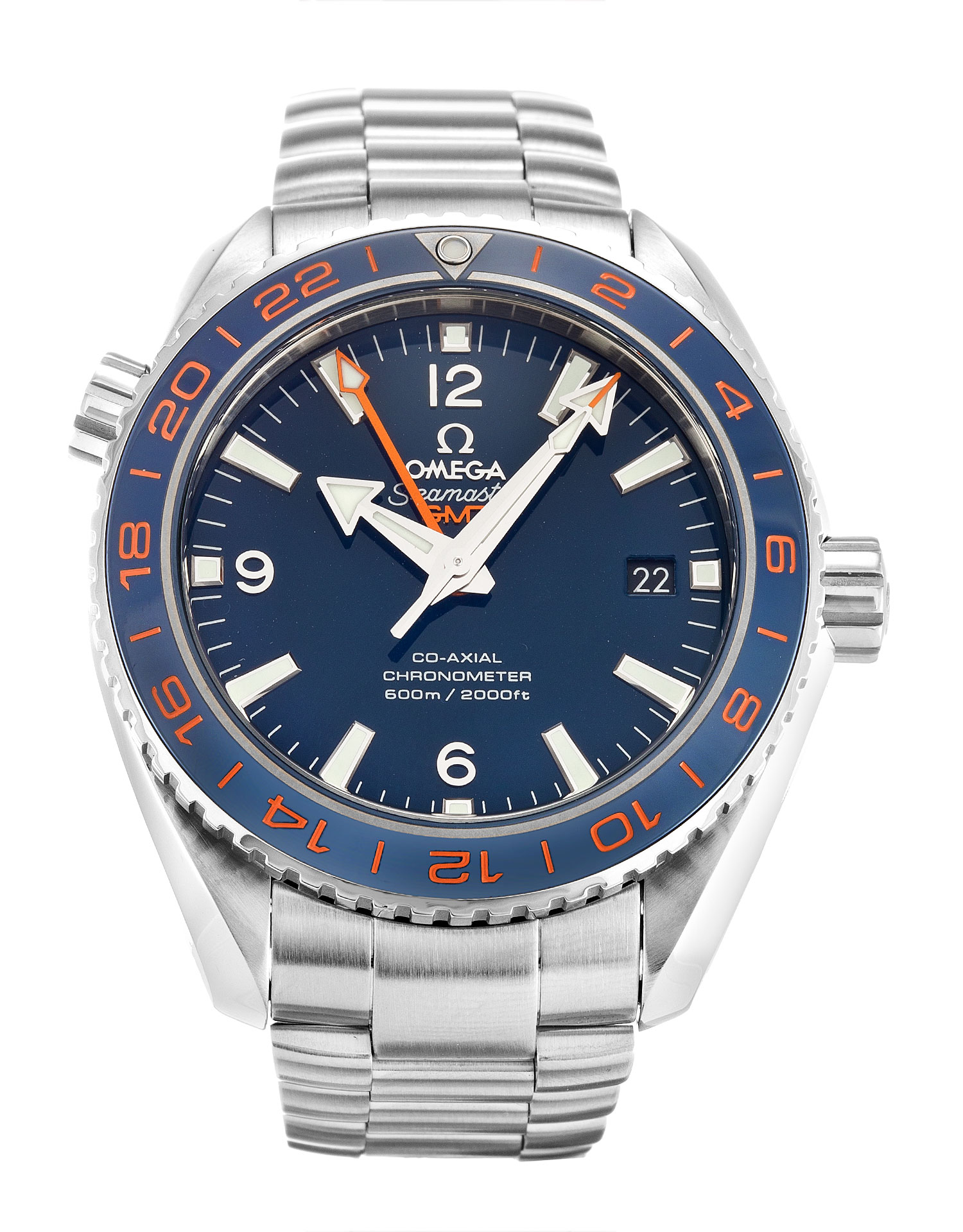 Omega Planet Ocean 232.30.44.22.03.001 Replica Watch, Automatic Movement, 43.5mm Steel Case, Blue