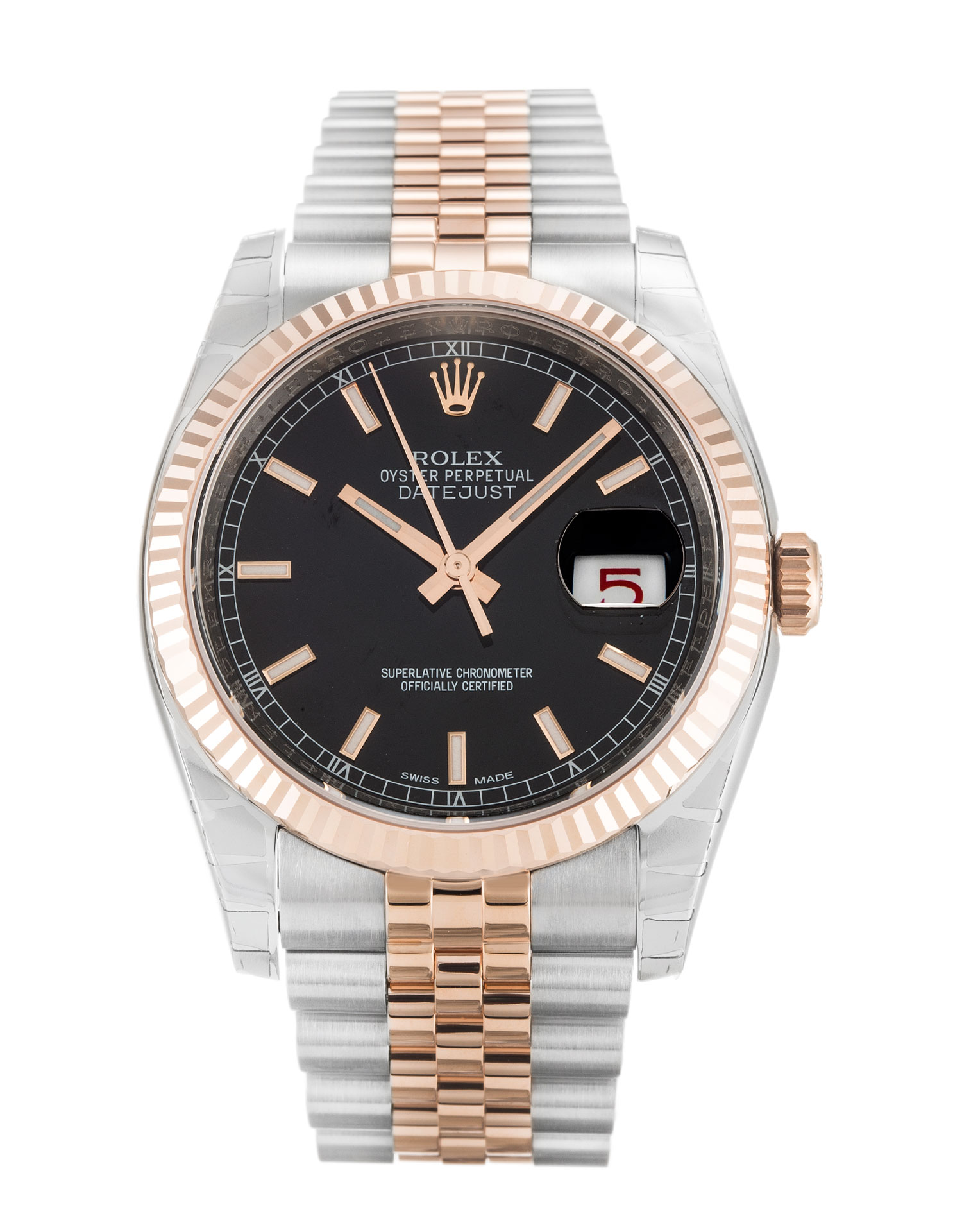 Rolex Datejust Lady 179171 Replica Watch, 26mm Gold & Rose Gold Case, Automatic Movement, Rose