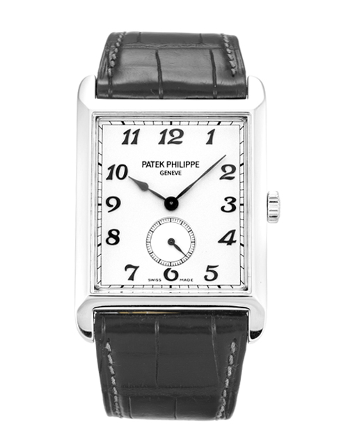 Patek Philippe Gondolo 5109G | Manual | White Gold | Silver Arabic Dial | 30mm | Unisex | Replica