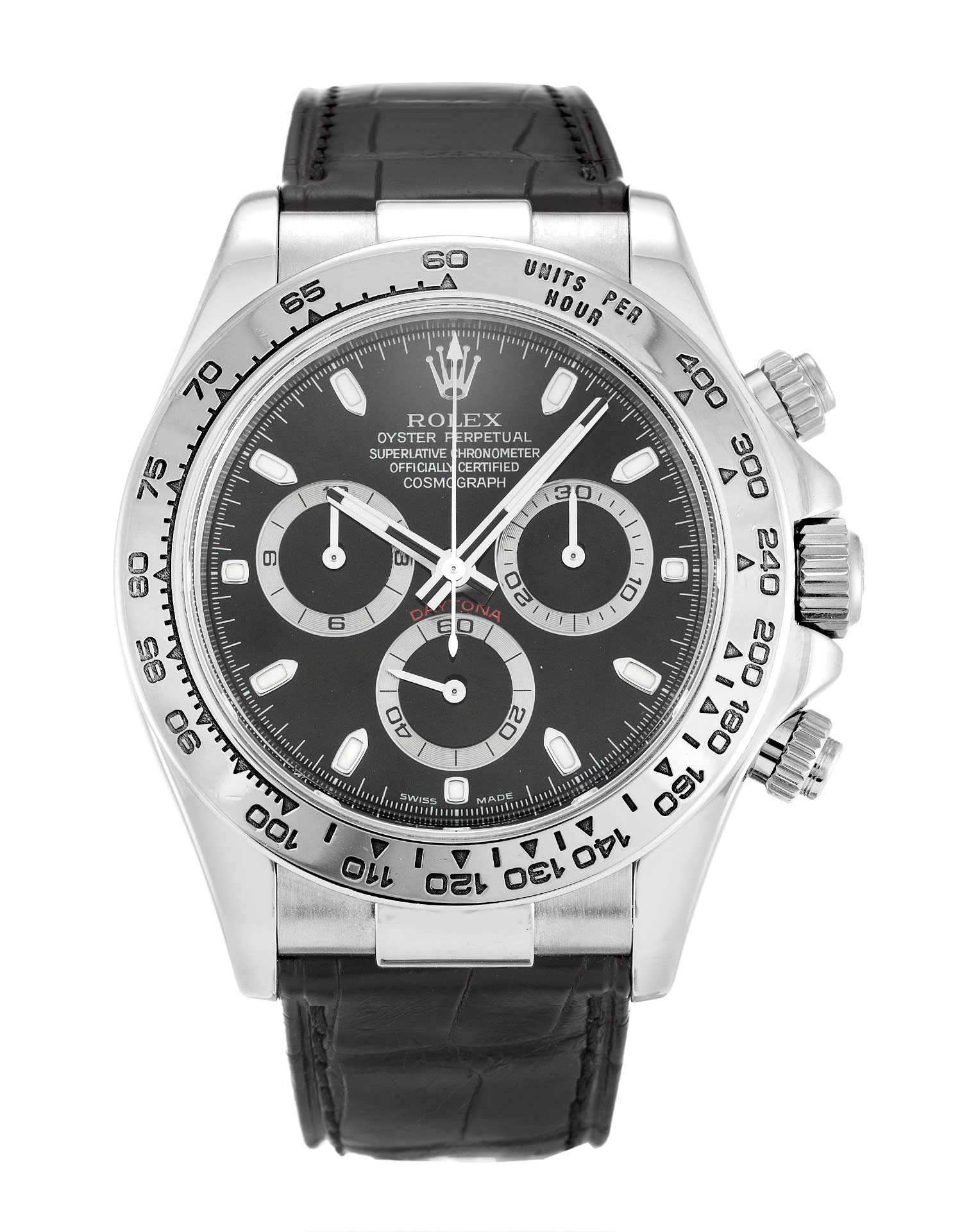 Rolex Daytona 116519-40MM Automatic Silver Dial Replica Watch