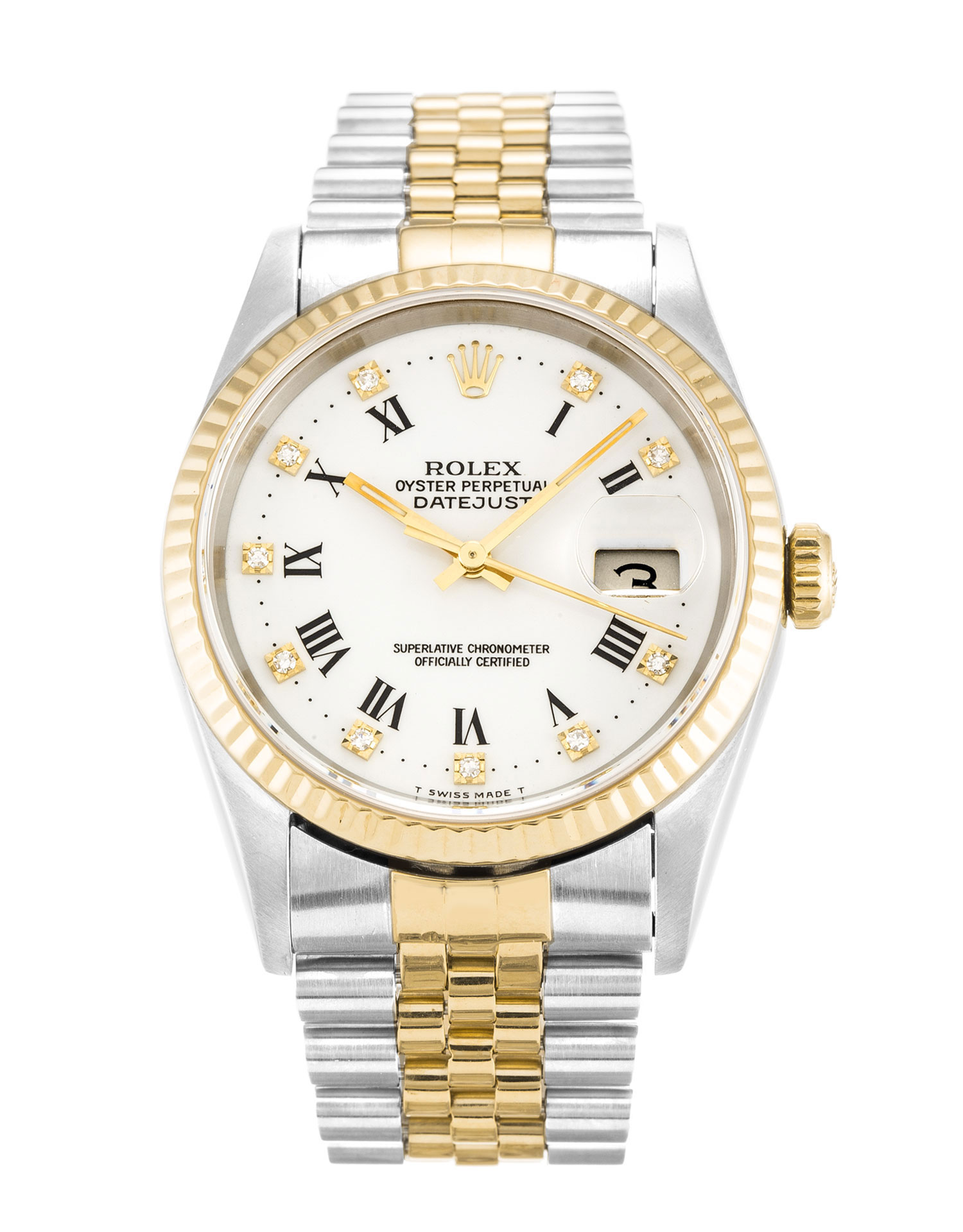 Rolex Datejust 16233 Automatic Silver Dial Mens Watch Replica