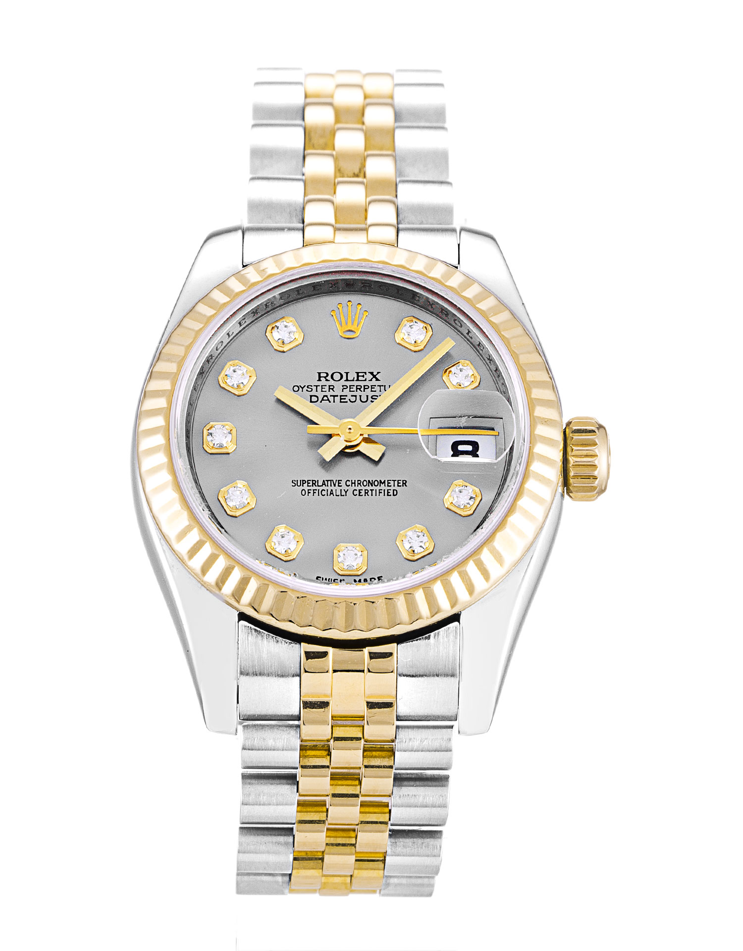 Rolex Datejust Lady 179173 Automatic Silver Dial Replica Watch