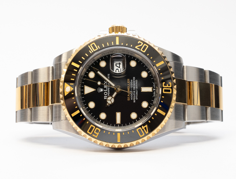 Sea-Dweller 43mm Two Tone SS/YG 126603 VSF Best Edition Black Dial on SS/YG Bracelet VS3235