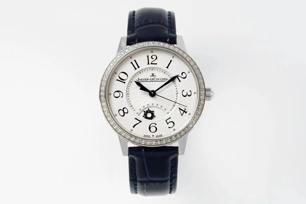 Rendez-Vous 34mm SS/LE White Dial on Blue Leather Strap APSF A898 Super Clone