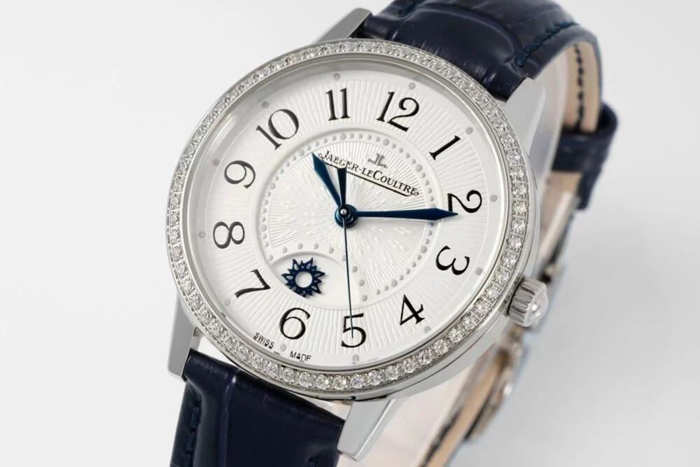 Rendez-Vous 34mm SS/LE White Dial on Blue Leather Strap APSF A898 Super Clone