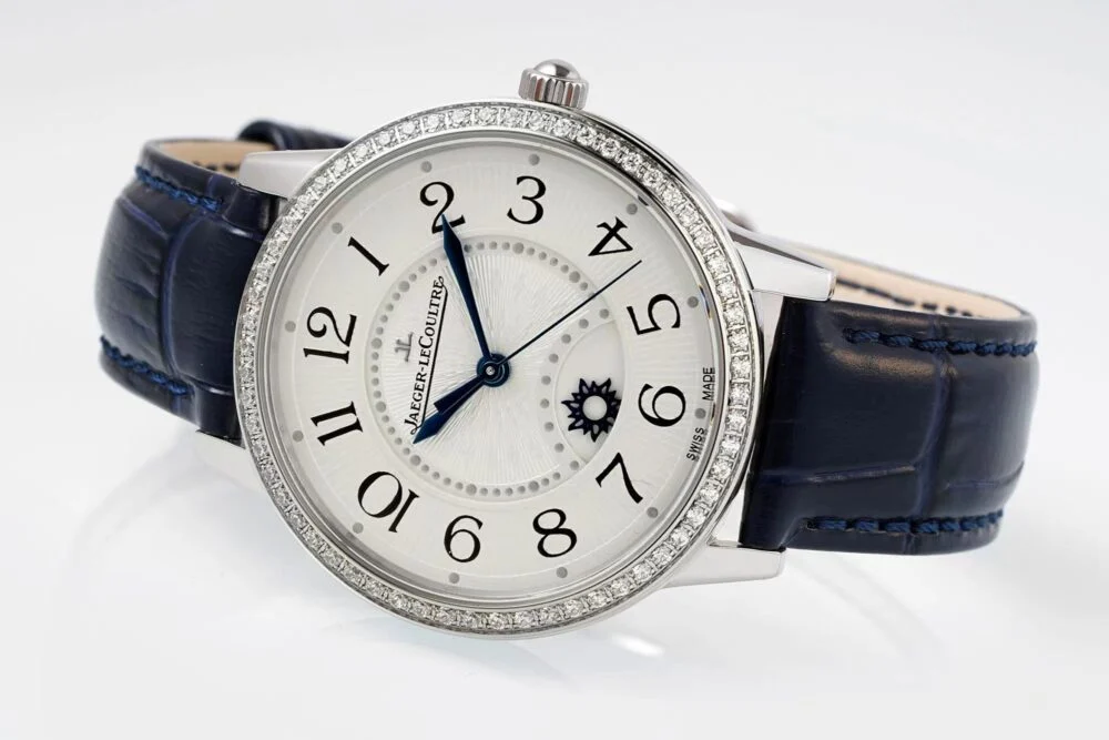 Rendez-Vous 34mm SS/LE White Dial on Blue Leather Strap APSF A898 Super Clone
