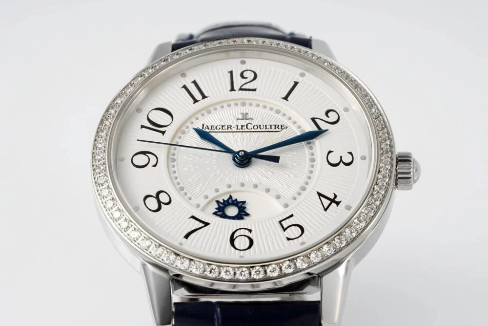 Rendez-Vous 34mm SS/LE White Dial on Blue Leather Strap APSF A898 Super Clone