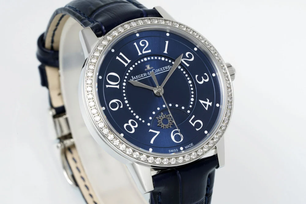 Rendez-Vous 34mm SS/LE Blue Dial on Blue Leather Strap
