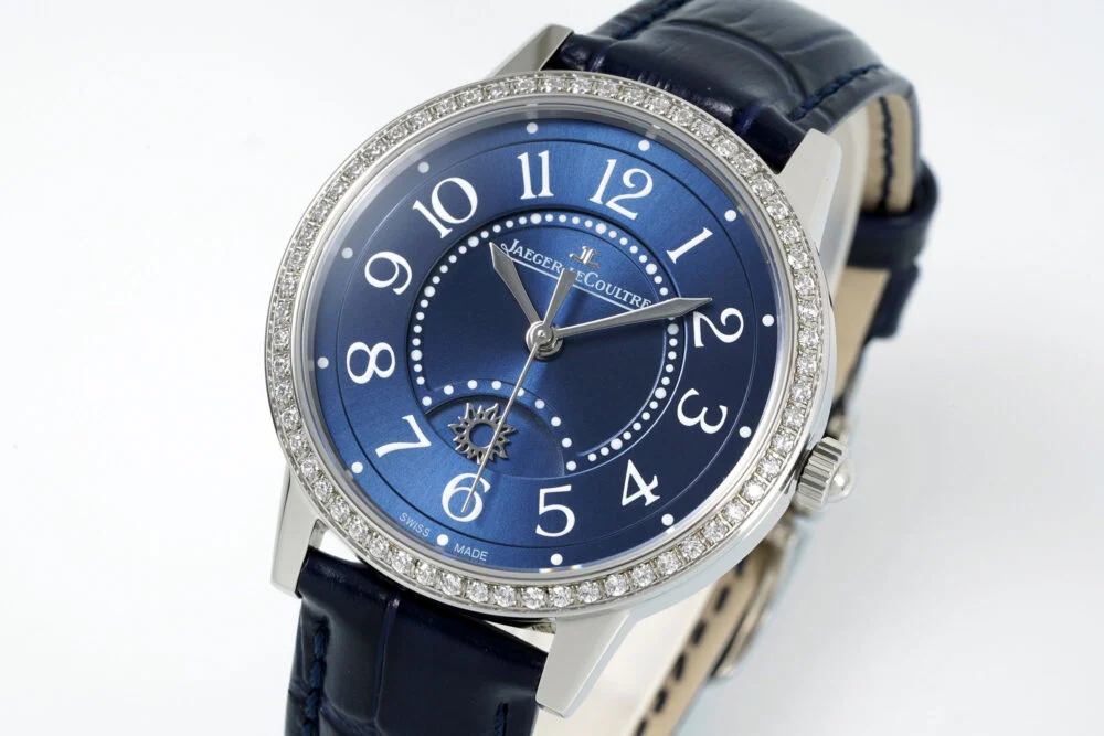 Rendez-Vous 34mm SS/LE Blue Dial on Blue Leather Strap