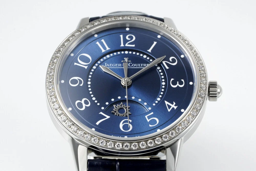 Rendez-Vous 34mm SS/LE Blue Dial on Blue Leather Strap