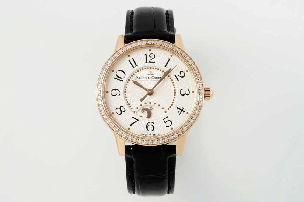 Rendez-Vous 34mm RG/LE White/Num Dial on Black Leather Strap?